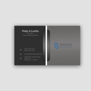 Business Card Design by Atiq 2 for Seacoast Capital | Design: #21313756