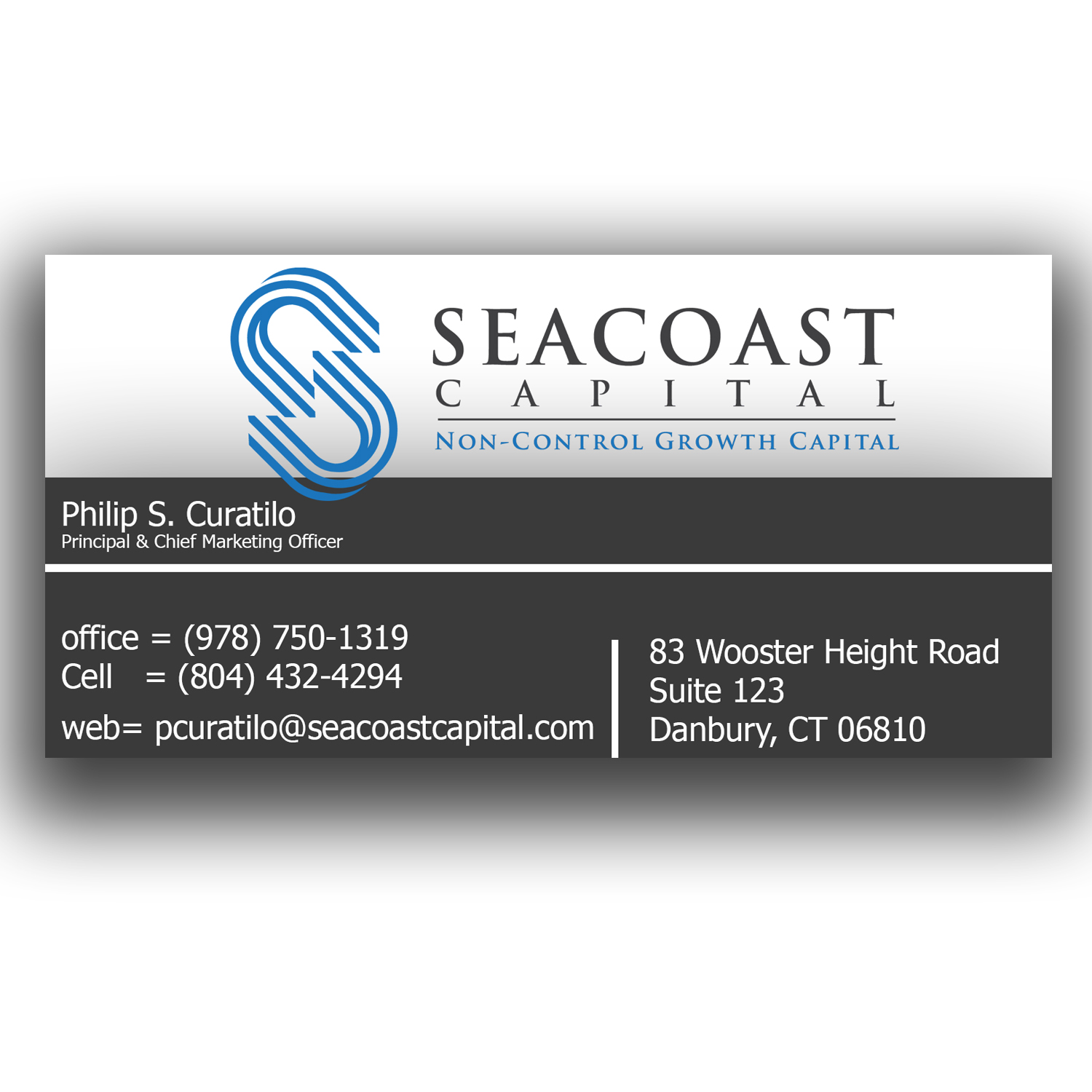 Design de Carte de Visite par om100 pour Seacoast Capital | Design #21301915