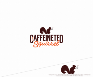 The Caffeinated Squirrel | Logo Design by GBDESIGN