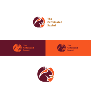 The Caffeinated Squirrel | Logo Design by Monster designs