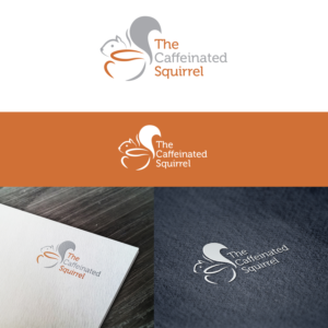 The Caffeinated Squirrel | Diseño de Logo por Maxo-Biz