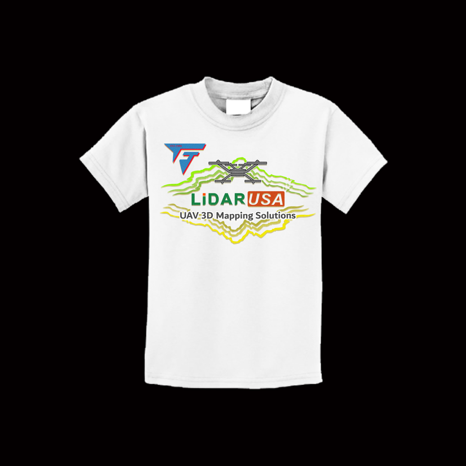 T-shirt Design by YopSArtdesign1972 for Fagerman Technologies Inc. LiDAR USA | Design #21313513