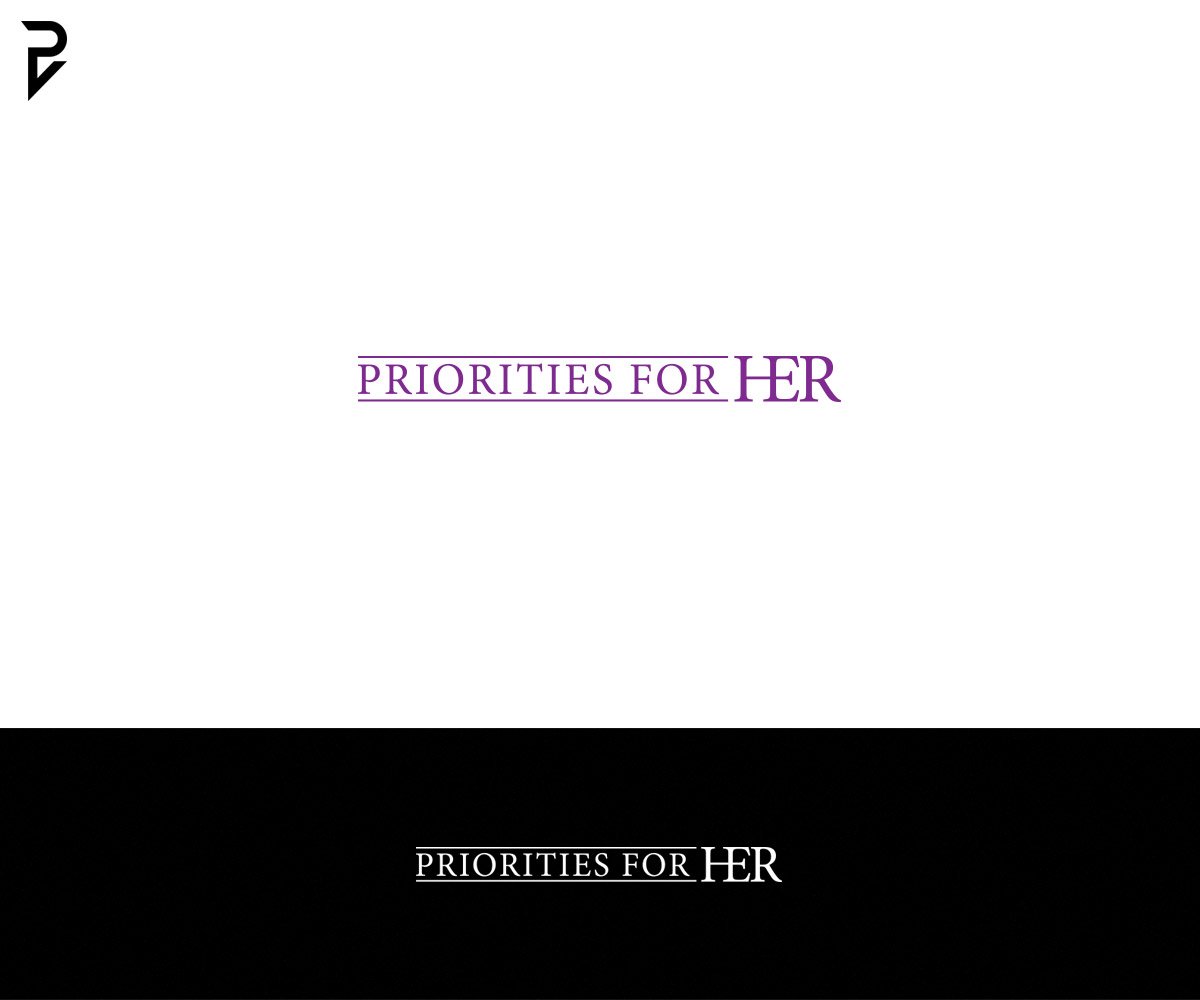Logo Design by poisonvectors for Priorities for Her | Design #21267234