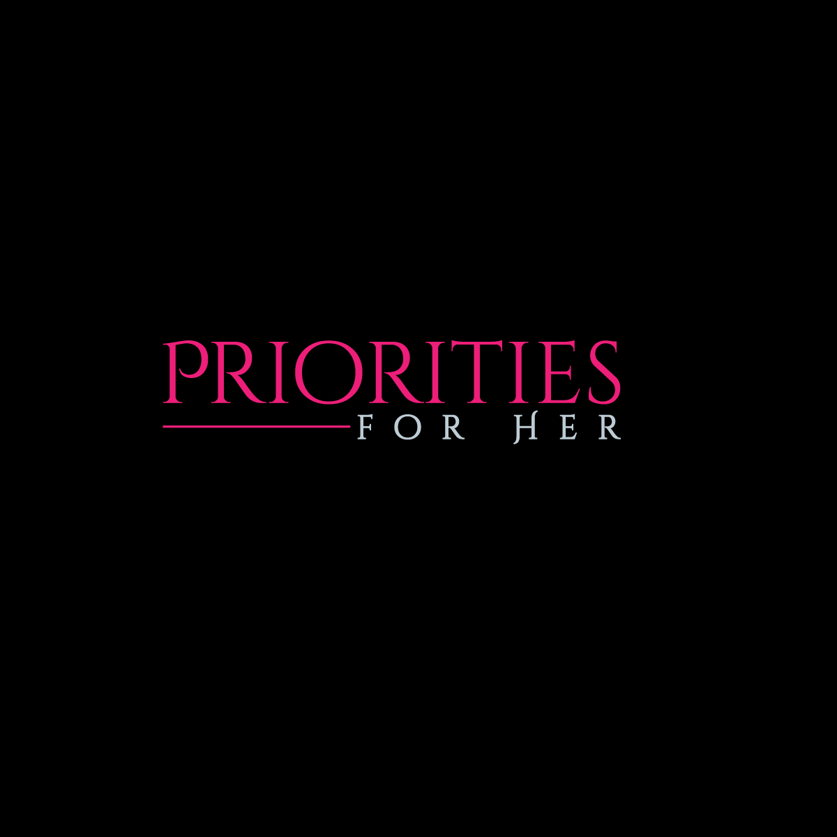Diseño de Logo por Ms_Art para Priorities for Her | Diseño: #21340924