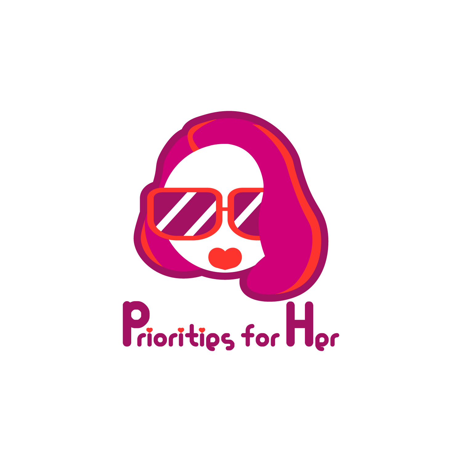 Logo Design by astrob0y for Priorities for Her | Design #21356221