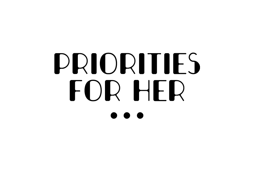 Design de Logo par cjxxxxxhxx pour Priorities for Her | Design #21263417