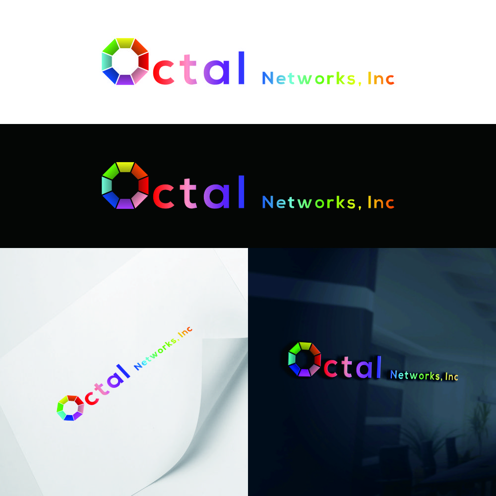 Logo Design by Pangestu 9 for Octal Networks, Inc. | Design #21262604