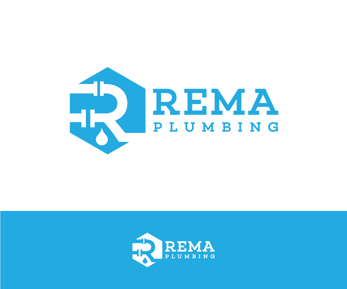 Logo Design by designmind78 for rema plumbing | Design #21264482