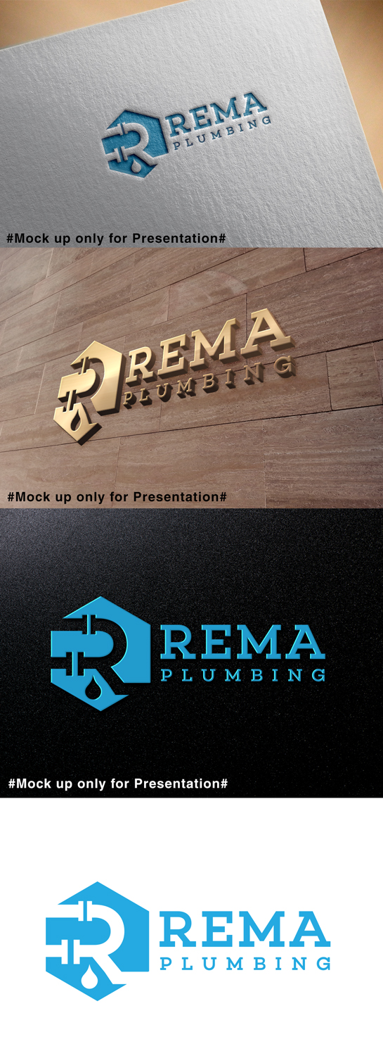Diseño de Logo por designmind78 para rema plumbing | Diseño #21264483
