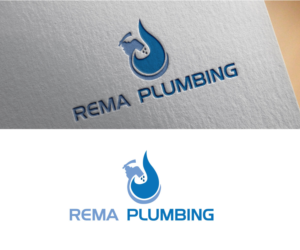 Logo Design by dobobed for rema plumbing | Design: #21261604