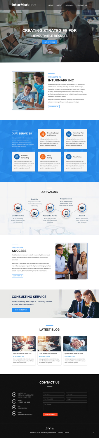 Wordpress Design by pb for this project | Design #21286992