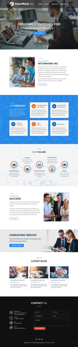 Wordpress Design by pb for this project | Design: #21296365