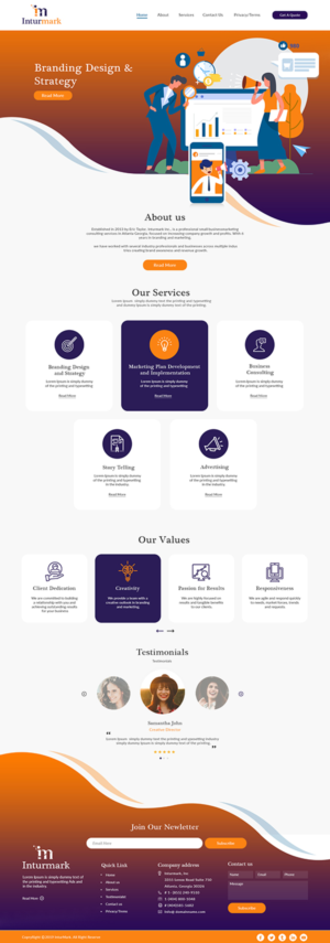 Wordpress Design by bdesigner9 for this project | Design: #21310458