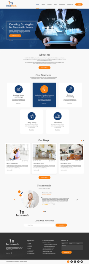 Wordpress Design by bdesigner9 for this project | Design: #21320233