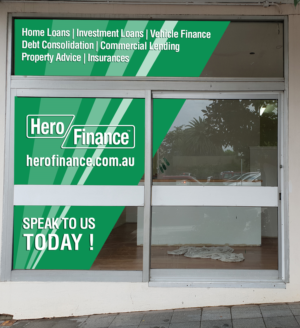 Design a shop front for a mortgage broker | Grafik-Design von desainerd