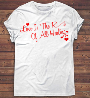 The Love Healing Room is a show that welcomes all to engage in positive healing topics of life di... | T-shirt Design by creative gravity