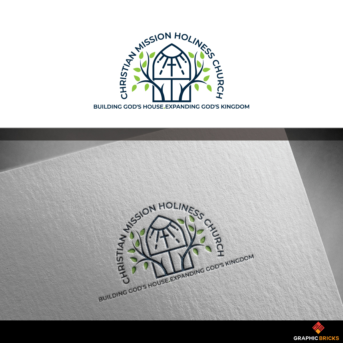 Diseño de Logo por Graphic Bricks para Christian Mission Holiness Church | Diseño: #21315804