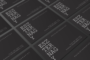 Nagy Eszters Physiotherapy Business Card Vienna | Business Card Design by Barney Stinson
