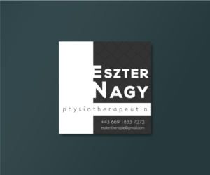 Nagy Eszters Physiotherapy Business Card Vienna | Business Card Design by AnaMSantos