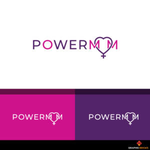 POWERMOM | Logo Design by Graphic Bricks