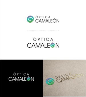 ÓPTICA CAMALEÓN | Diseño de Logo por *mary