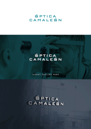 ÓPTICA CAMALEÓN | Diseño de Logo por christianpoetoe