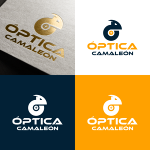 ÓPTICA CAMALEÓN | Diseño de Logo por Angkasa Official