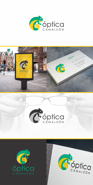 ÓPTICA CAMALEÓN | Diseño de Logo por 333 Adrian 888