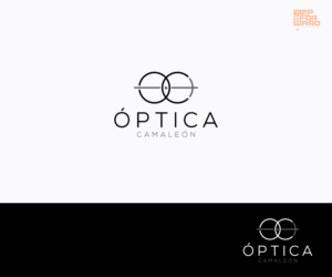 ÓPTICA CAMALEÓN | Diseño de Logo por step forward 2