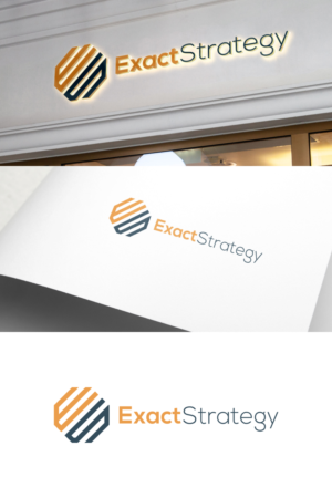 Exact Strategy | Logo Design by untung bertubi-tubi