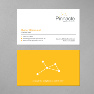 Business Card Design by chandrayaan.creative for this project | Design: #21269608