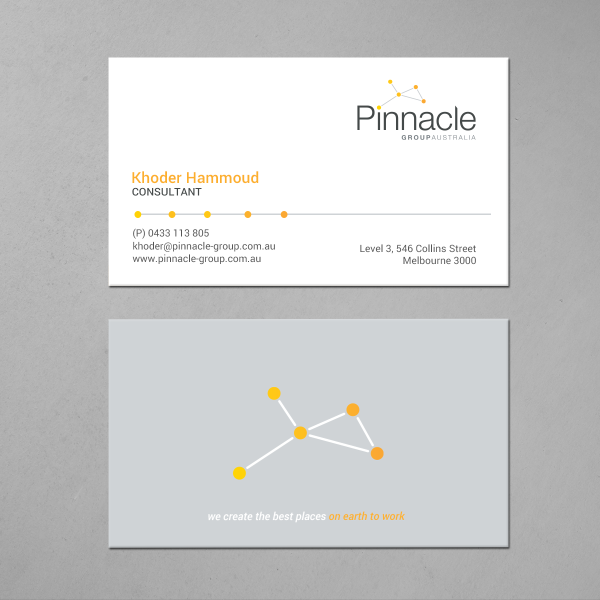 Business Card Design by chandrayaan.creative for this project | Design #21269609
