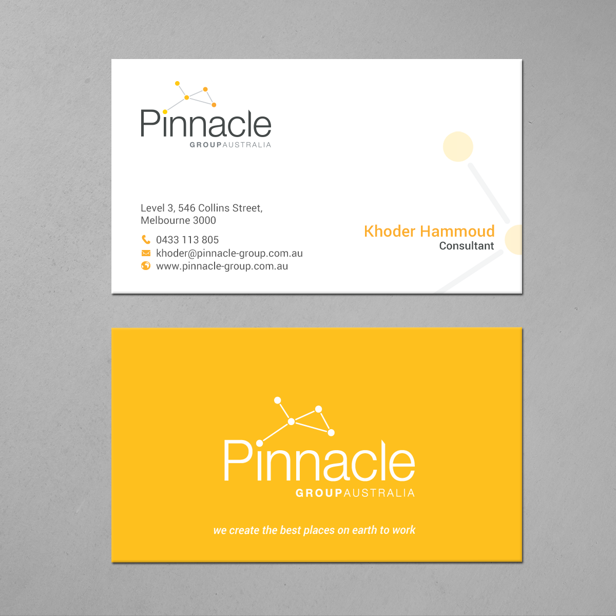 Business Card Design by chandrayaan.creative for this project | Design #21269612