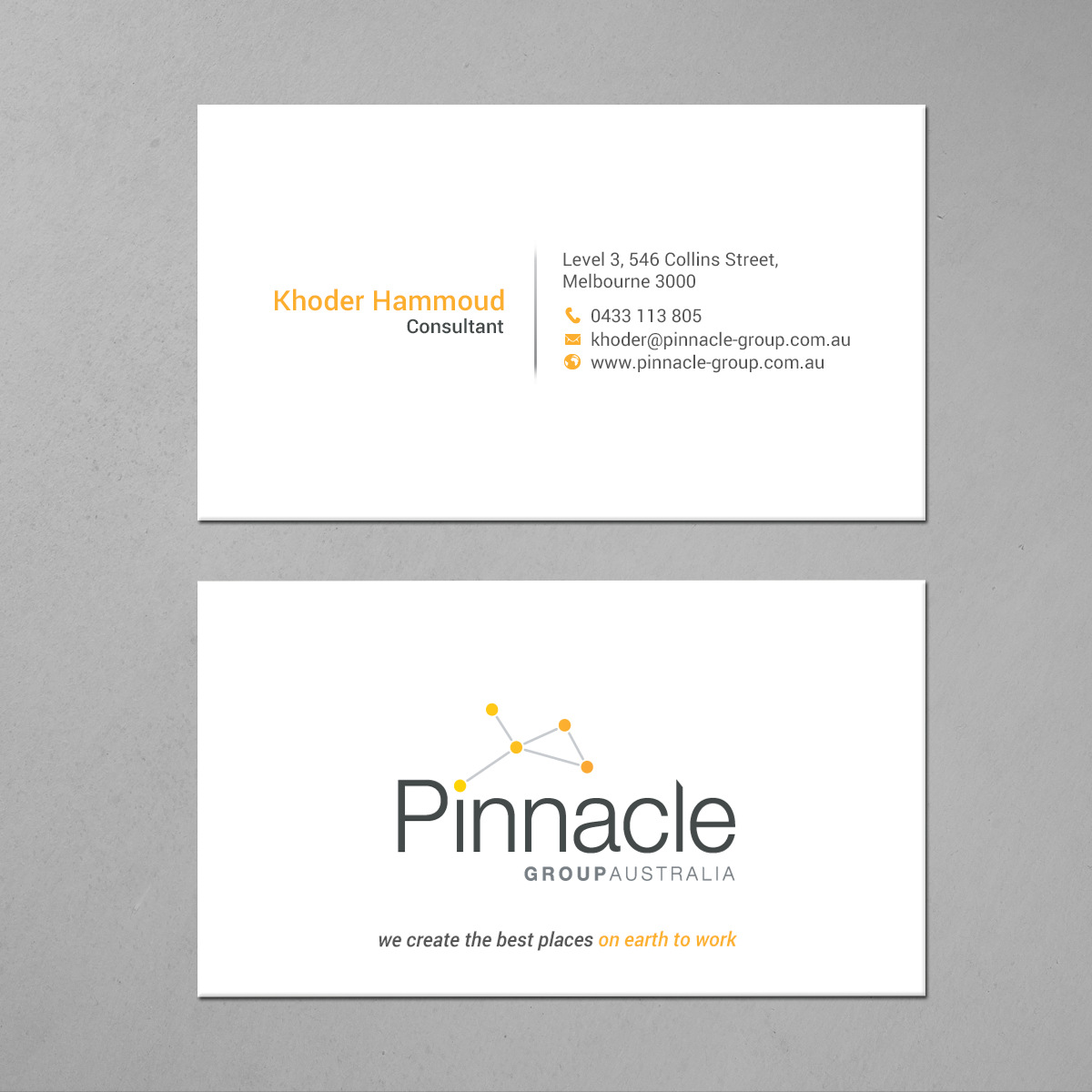Business Card Design by chandrayaan.creative for this project | Design #21269613