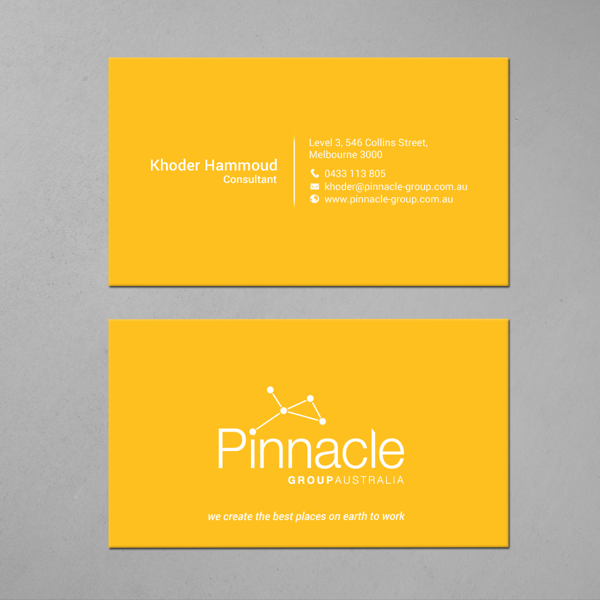 Business Card Design by chandrayaan.creative for this project | Design #21269615
