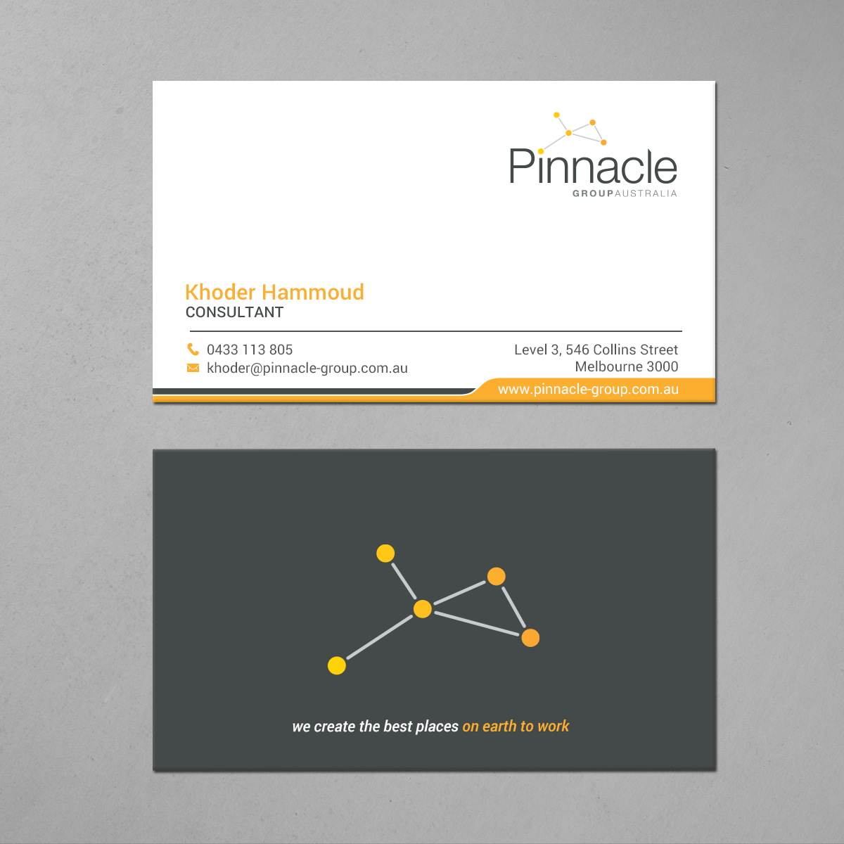 Business Card Design by chandrayaan.creative for this project | Design #21269617