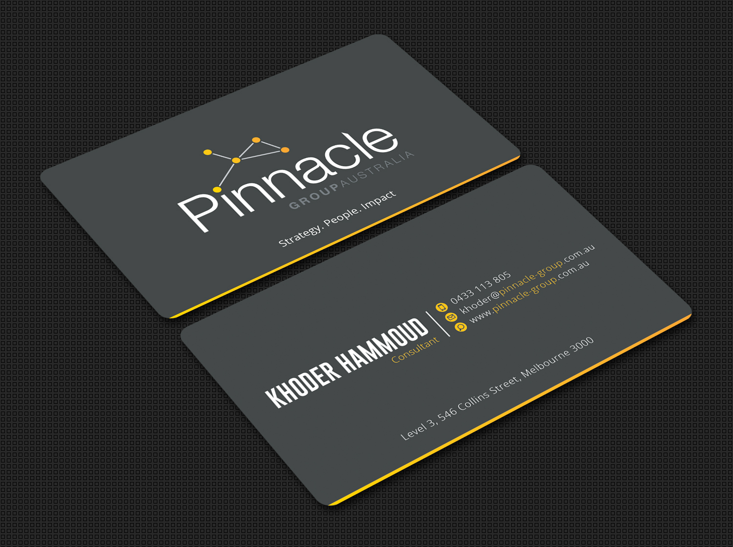 Business Card Design by Bold Pixels for this project | Design: #21349135