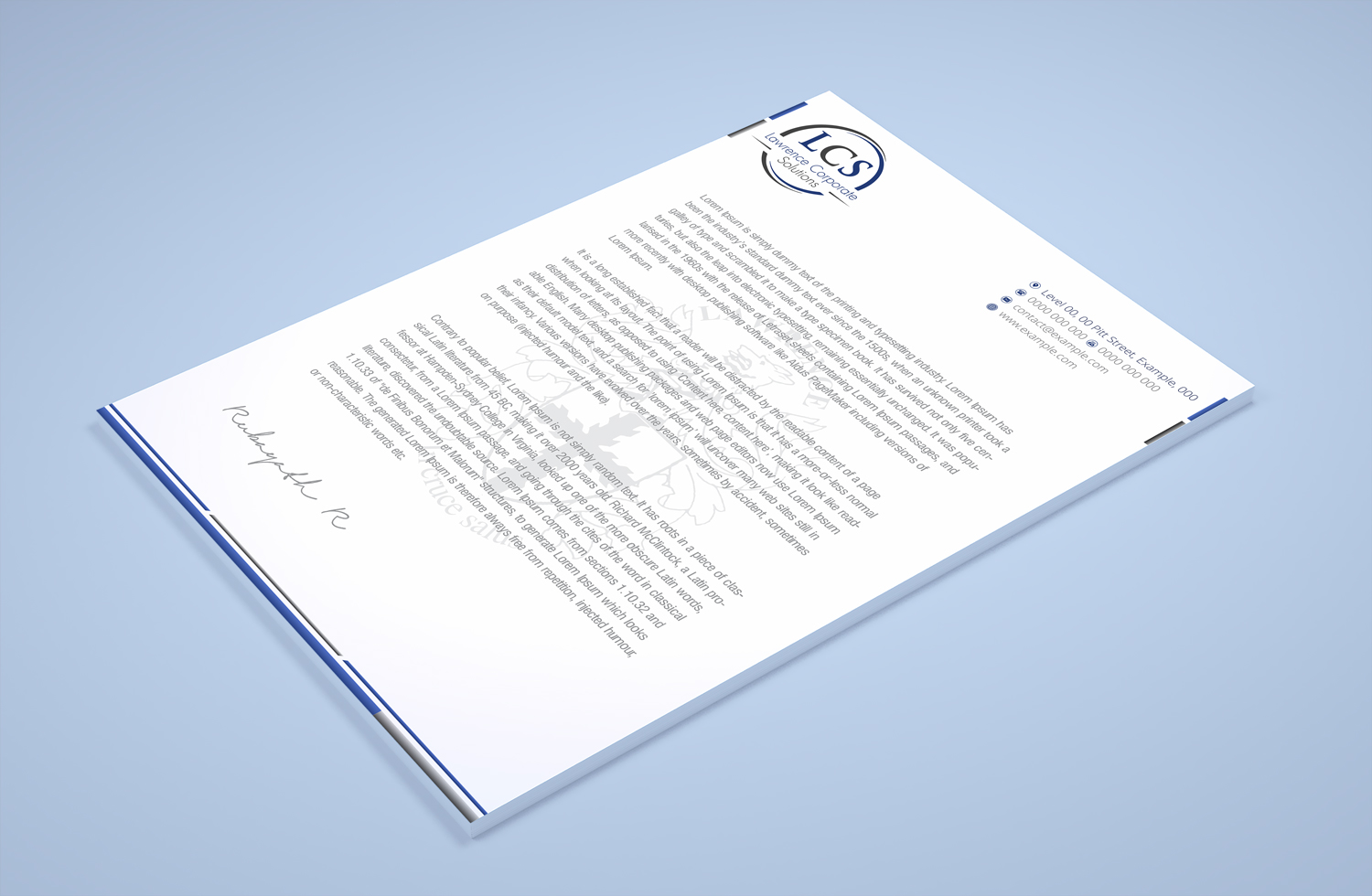 Stationery Design by Petter Goms for this project | Design #21277379