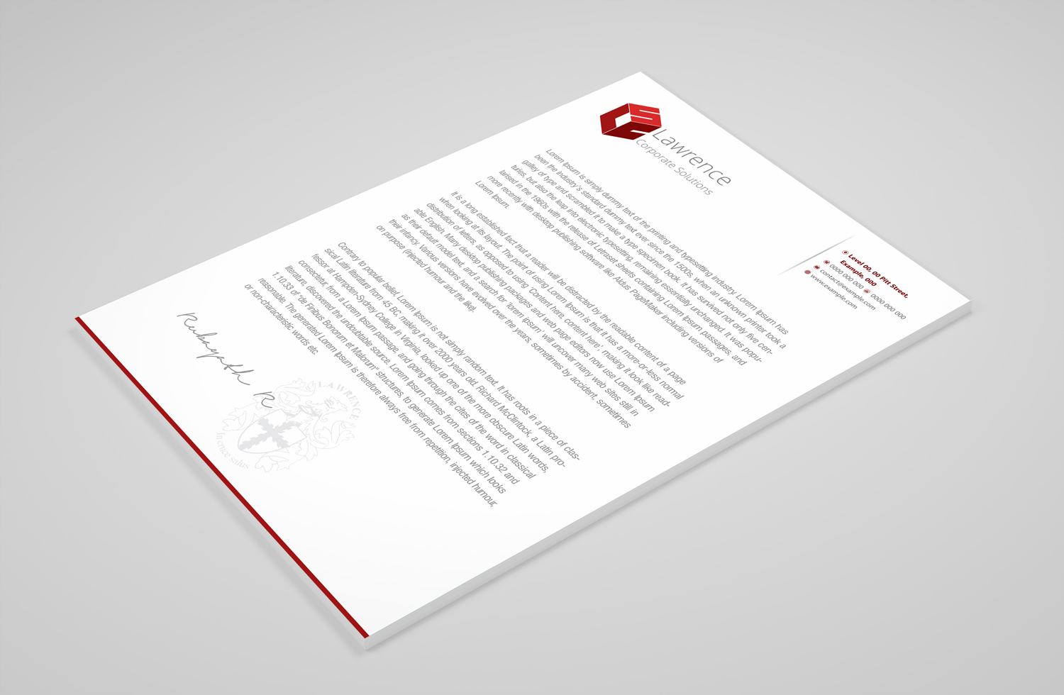 Stationery Design by Petter Goms for this project | Design #21280412