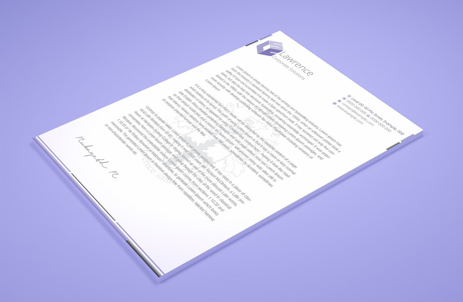 Stationery Design by Petter Goms for this project | Design #21280454