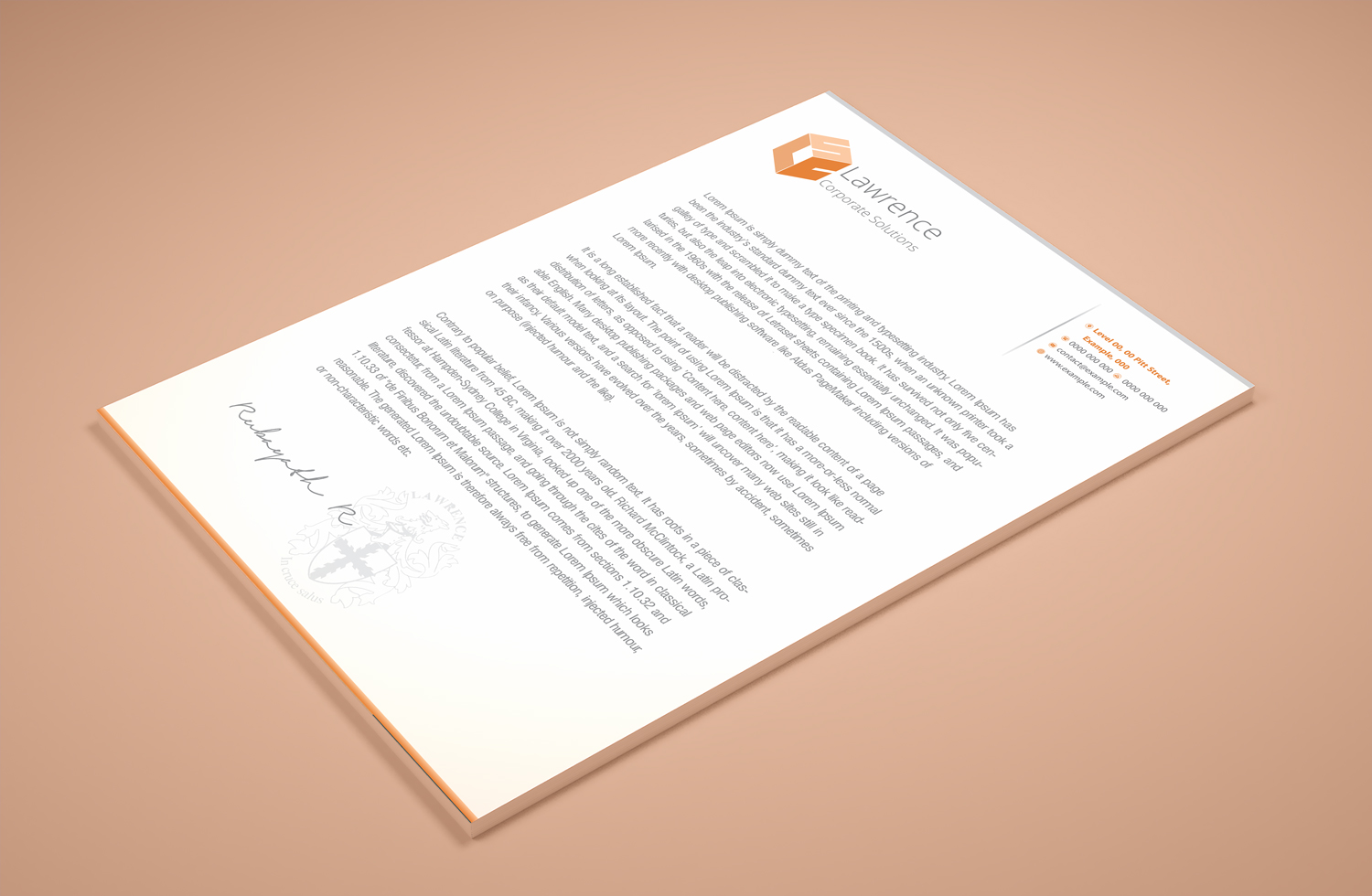 Stationery Design by Petter Goms for this project | Design #21280469