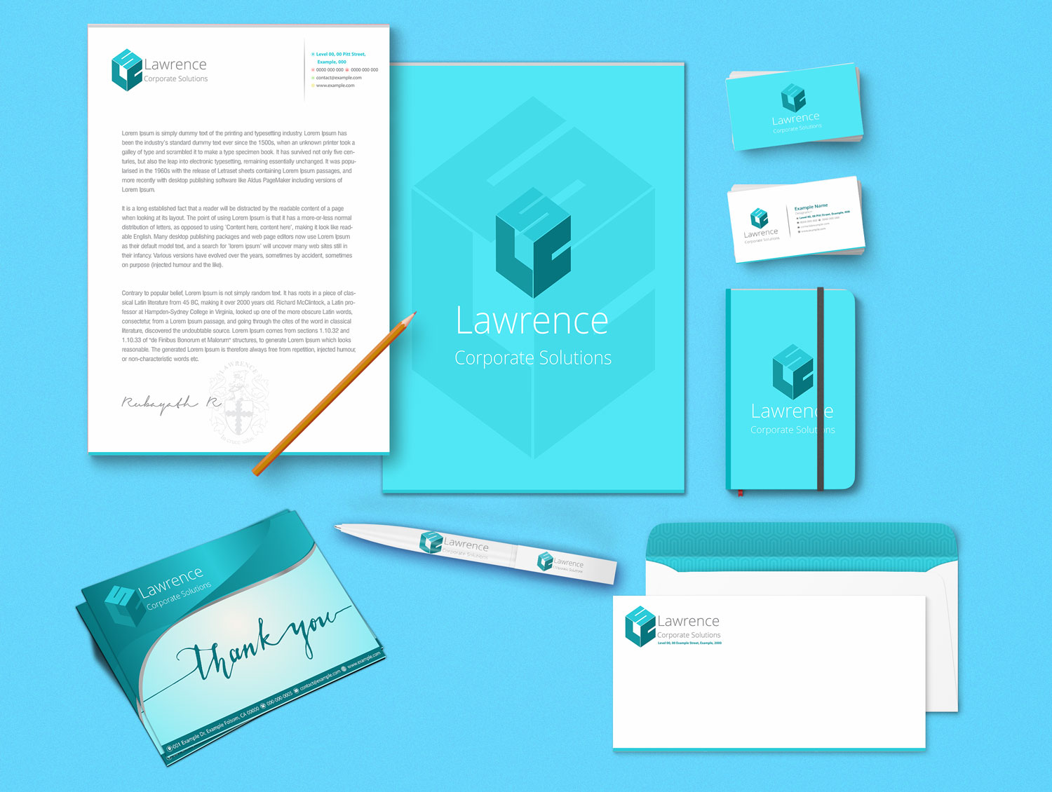 Stationery Design by Petter Goms for this project | Design #21286430