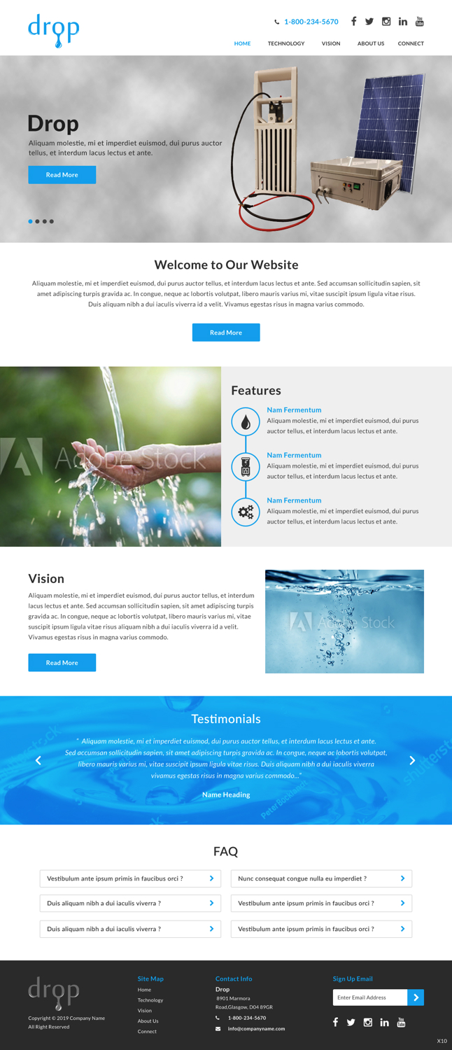Web Design by pb for this project | Design #21287268