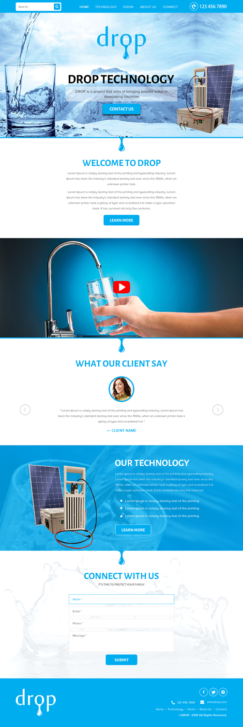 Web Design by rightway for this project | Design #21272732
