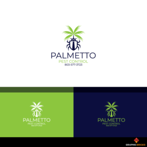 Palmetto Pest Control 803-577-3723 | Logo-Design von Graphic Bricks
