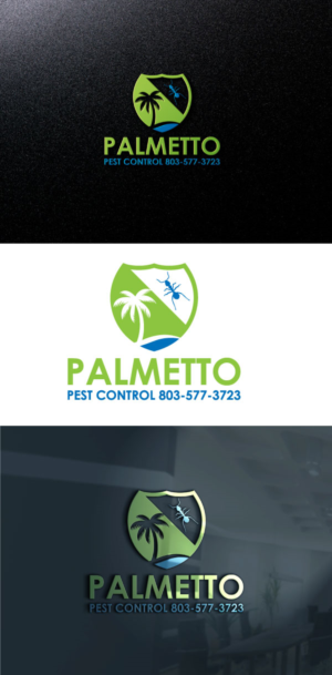 Palmetto Pest Control 803-577-3723 | Diseño de Logo por akterkhadijars