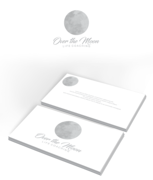 Over the Moon Life Coaching | Diseño de Logo por AFD