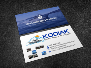 Kodiak Water Taxi and Transport | Visitenkarten-Design von Atvento Graphics