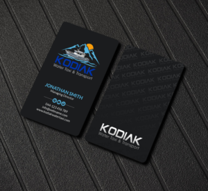 Business Card Design by Creations Box 2015 for Kodiak Water Taxi and Transport | Design: #21273296