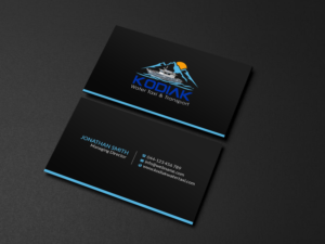 Business Card Design by Creations Box 2015 for Kodiak Water Taxi and Transport | Design: #21273298